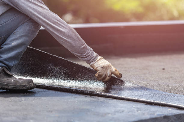 Professional Crawl Space Encapsulation technician working in Urbana, MD